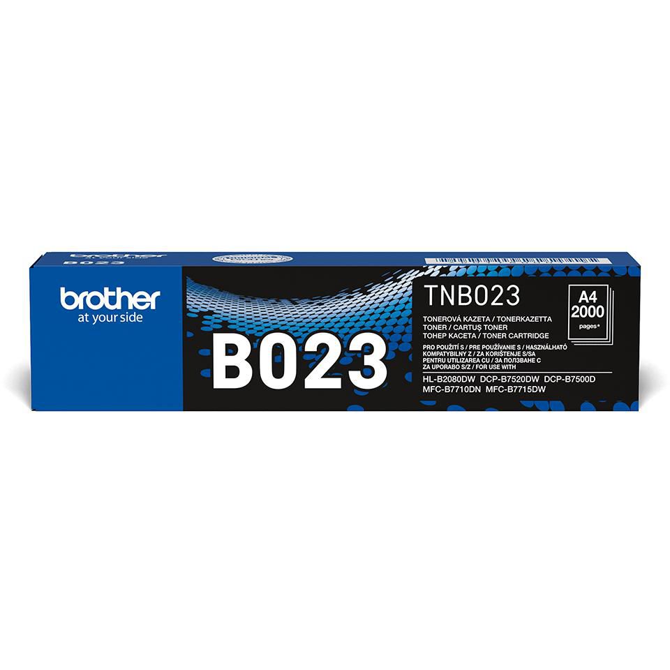 Brother TN-B023 cartucho de tóner 1 pieza(s) Original Negro