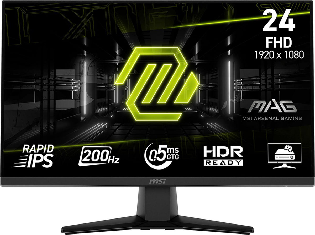 MSI MAG 242F pantalla para PC 60,5 cm (23.8") 1920 x 1080 Pixeles Full HD LCD Negro