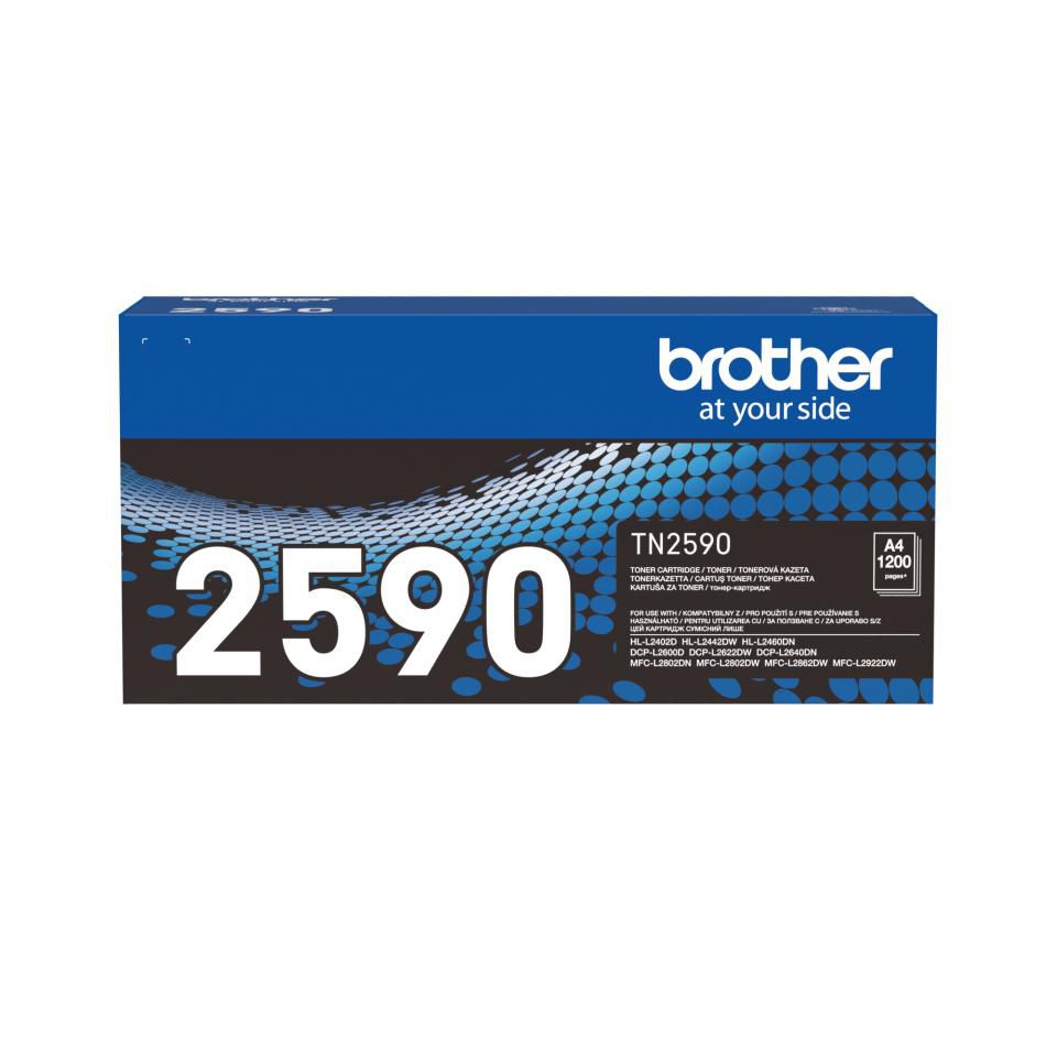 Brother TN-2590 cartucho de tóner 1 pieza(s) Original Negro