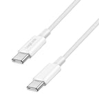 LogiLink CU0340 cable USB USB 2.0 0,5 m USB C 0,48 Gbit/s 60 W Blanco