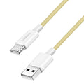 LogiLink CU0334 cable USB USB 2.0 1,5 m USB A USB C 0,48 Gbit/s 60 W Amarillo