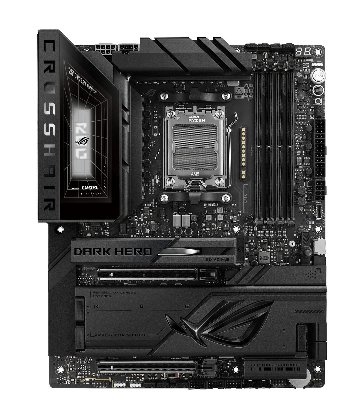 ASUS ROG CROSSHAIR X870E DARK HERO AMD X870E Zócalo AM5 ATX