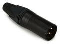 Equip 147930 conector 3-Pole XLR Negro