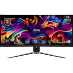 MSI MAG 341CQP QD-OLED pantalla para PC 86,4 cm (34") 3440 x 1440 Pixeles UltraWide Quad HD Negro