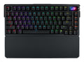 ASUS ROG Azoth Extreme teclado Juego USB + RF Wireless + Bluetooth QWERTZ Francés Negro