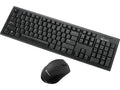 Sandberg 631-23 teclado Ratón incluido Hogar / Oficina RF inalámbrico QWERTY Inglés Negro