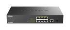 D-Link DGS-1010MP/E switch No administrado L2 Gigabit Ethernet (10/100/1000) Energía sobre Ethernet (PoE) 1U Negro