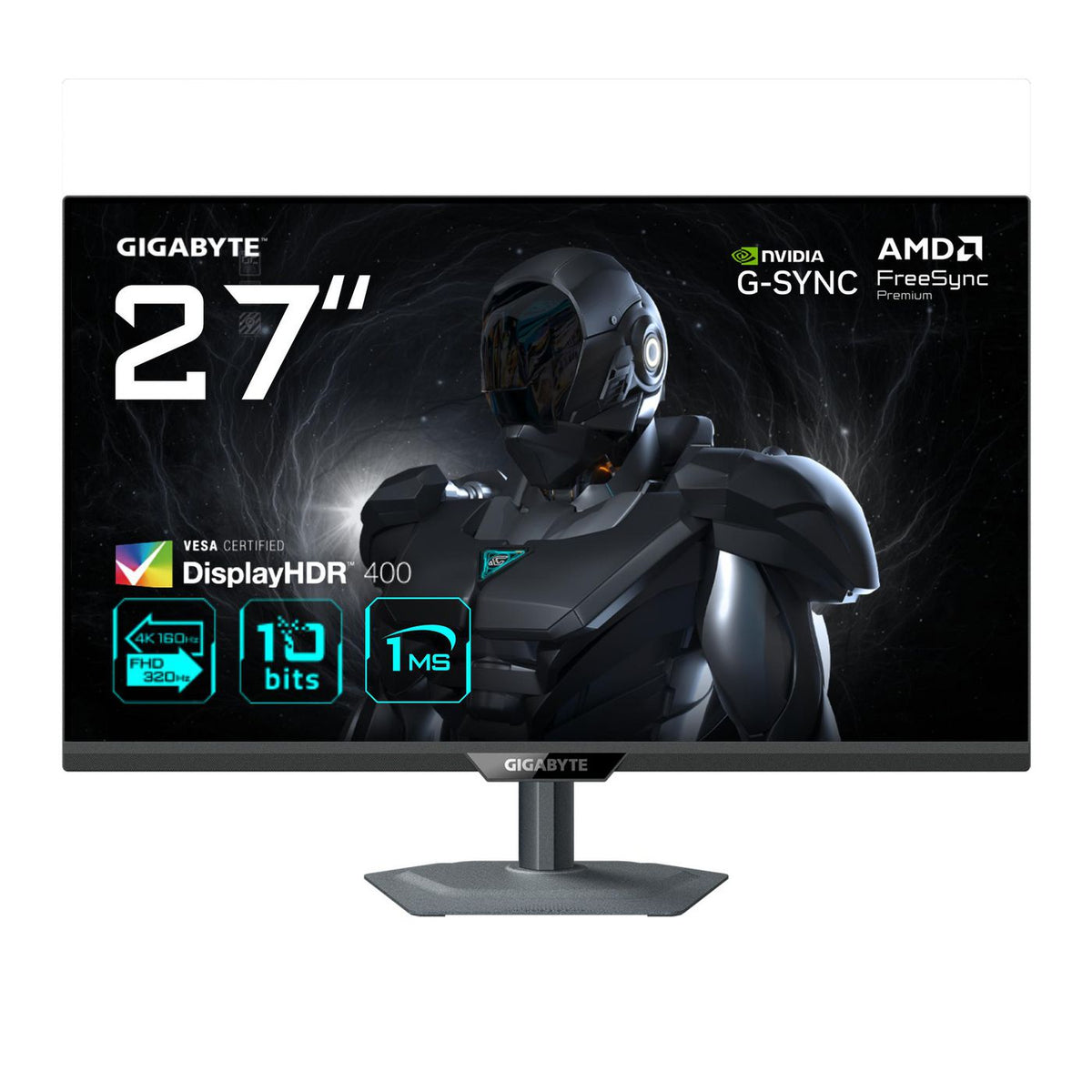 GIGABYTE G27U pantalla para PC 68,6 cm (27") 3840 x 2160 Pixeles 4K Ultra HD LED Negro