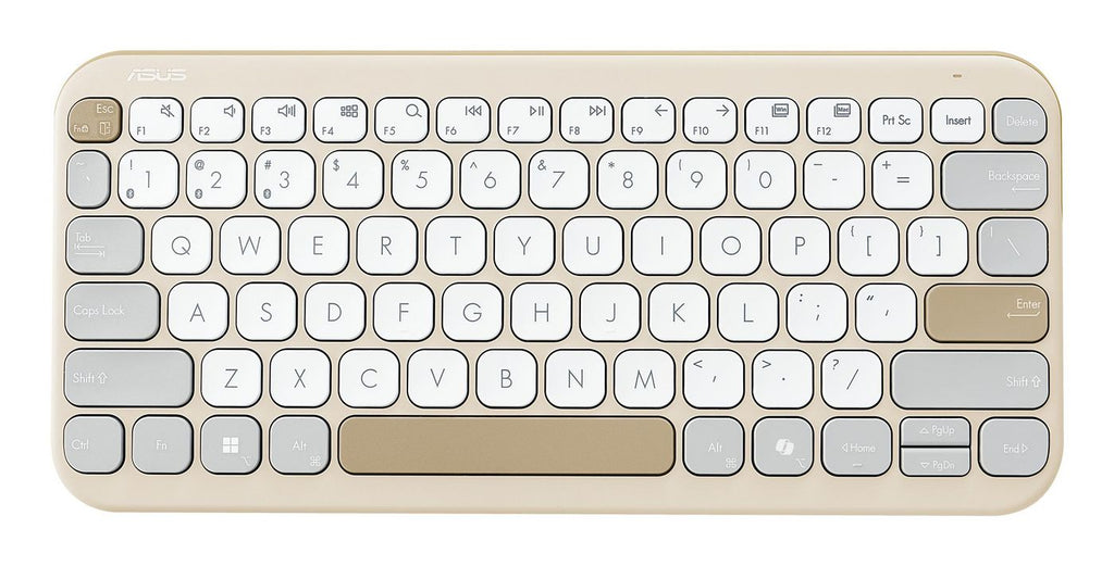 ASUS KW100 KEYBOARD/BG/UI/80 teclado Universal Bluetooth Beige