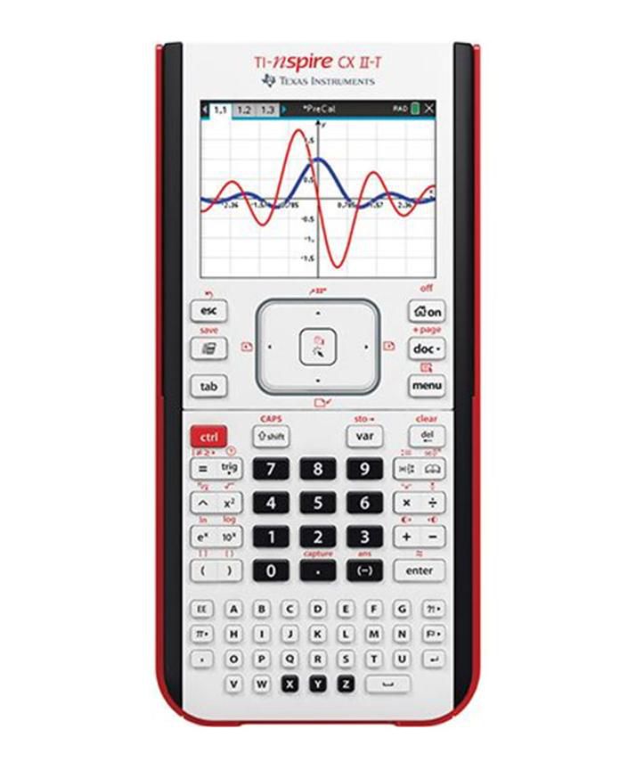 Texas Instruments Calculator Pocket Graphing TI-NSPIRE CX II-T