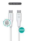 eSTUFF ES604170-BULK cable USB USB 2.0 1 m USB C 60 W Blanco