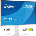 iiyama ProLite XB2797HSU-W1 pantalla para PC 68,6 cm (27") 1920 x 1080 Pixeles Full HD LED Blanco