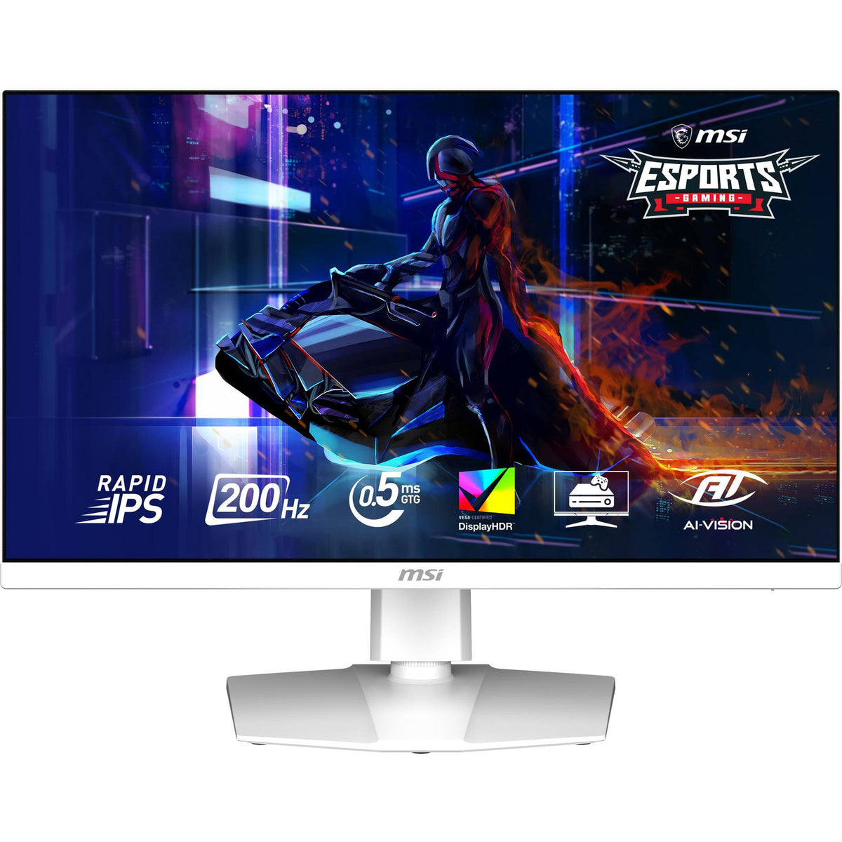 MSI MAG 274QRFW E20 pantalla para PC 68,6 cm (27") 2560 x 1440 Pixeles Wide Quad HD LCD Blanco