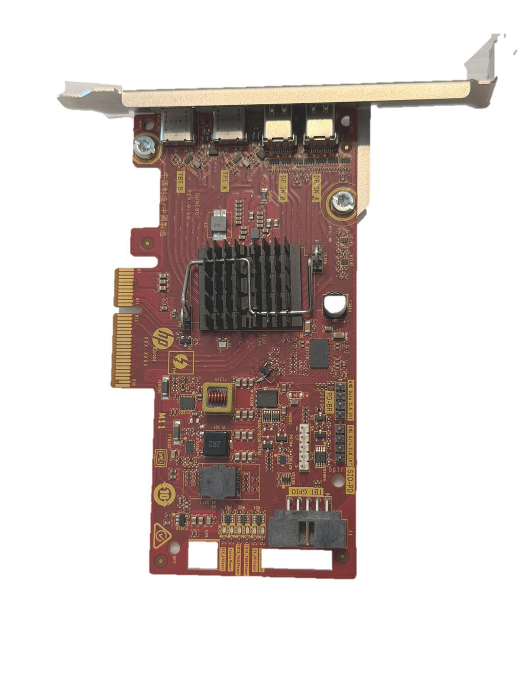 HP Dual TBT5 PCIe x4 Low Profile Card tarjeta y adaptador de interfaz