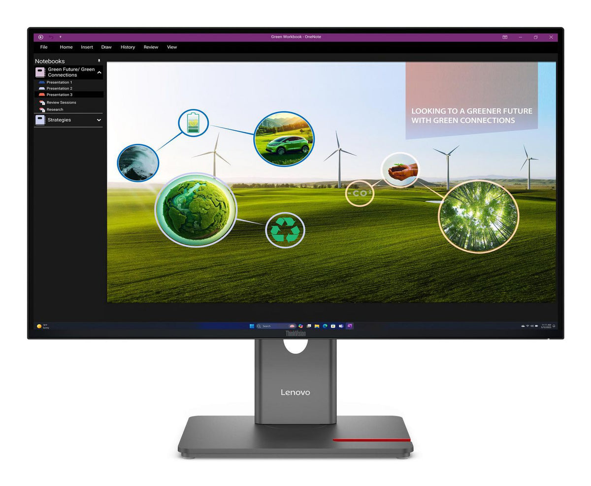 Lenovo ThinkVision P27Q-40 pantalla para PC 68,6 cm (27") 2560 x 1440 Pixeles Quad HD LED Negro