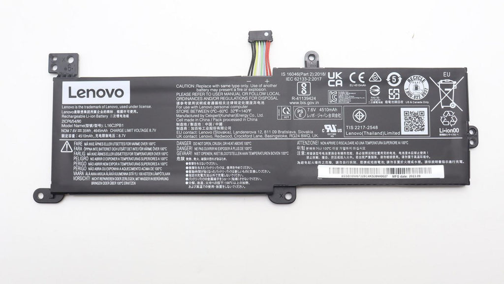 Lenovo 5B10W67191 refacción para laptop Batería