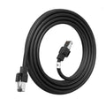 Lanview Cat6a HIGH-FLEX S/FTP Outdoor Network Cable 80m cable de red Negro S/FTP (S-STP) Alrededor