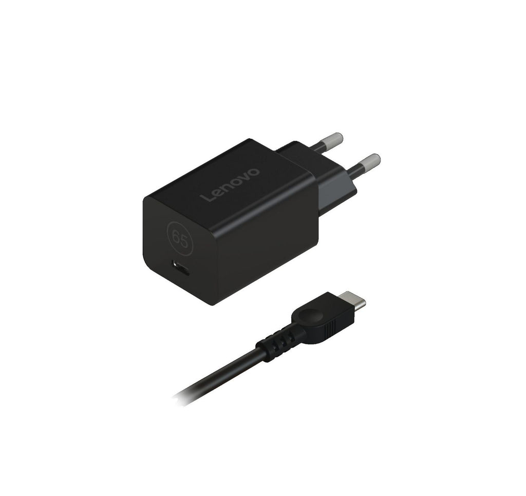 Lenovo GaN Nano 65W Universal Negro Corriente alterna Interior