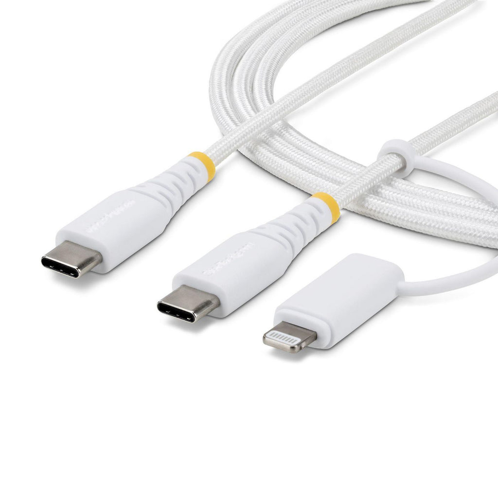 StarTech.com 2M-U2-LNTC-CABLE cable USB USB C 0,48 Gbit/s Blanco