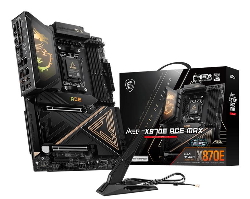 MSI MEG X870E ACE MAX placa base AMD X870E Zócalo AM5 ATX