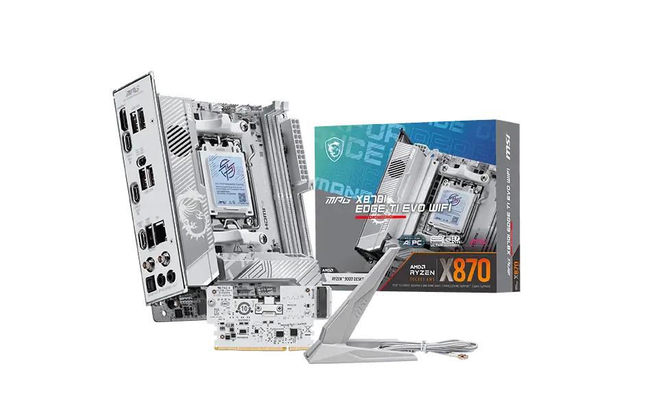 MSI MPG X870I EDGE TI EVO WIFI placa base AMD X870 Zócalo AM5 mini ITX