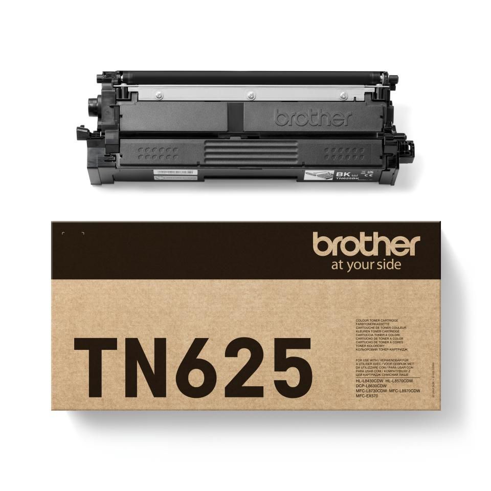 Brother TN-625BK cartucho de tóner 1 pieza(s) Original Negro