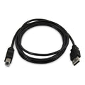 StarTech.com SKUSBAB10-TAA cable USB USB 2.0 USB A USB B Negro