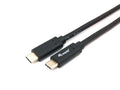 Equip 128348 cable USB USB 3.2 Gen 1 (3.1 Gen 1) 0,5 m USB C 5 Gbit/s 60 W Negro