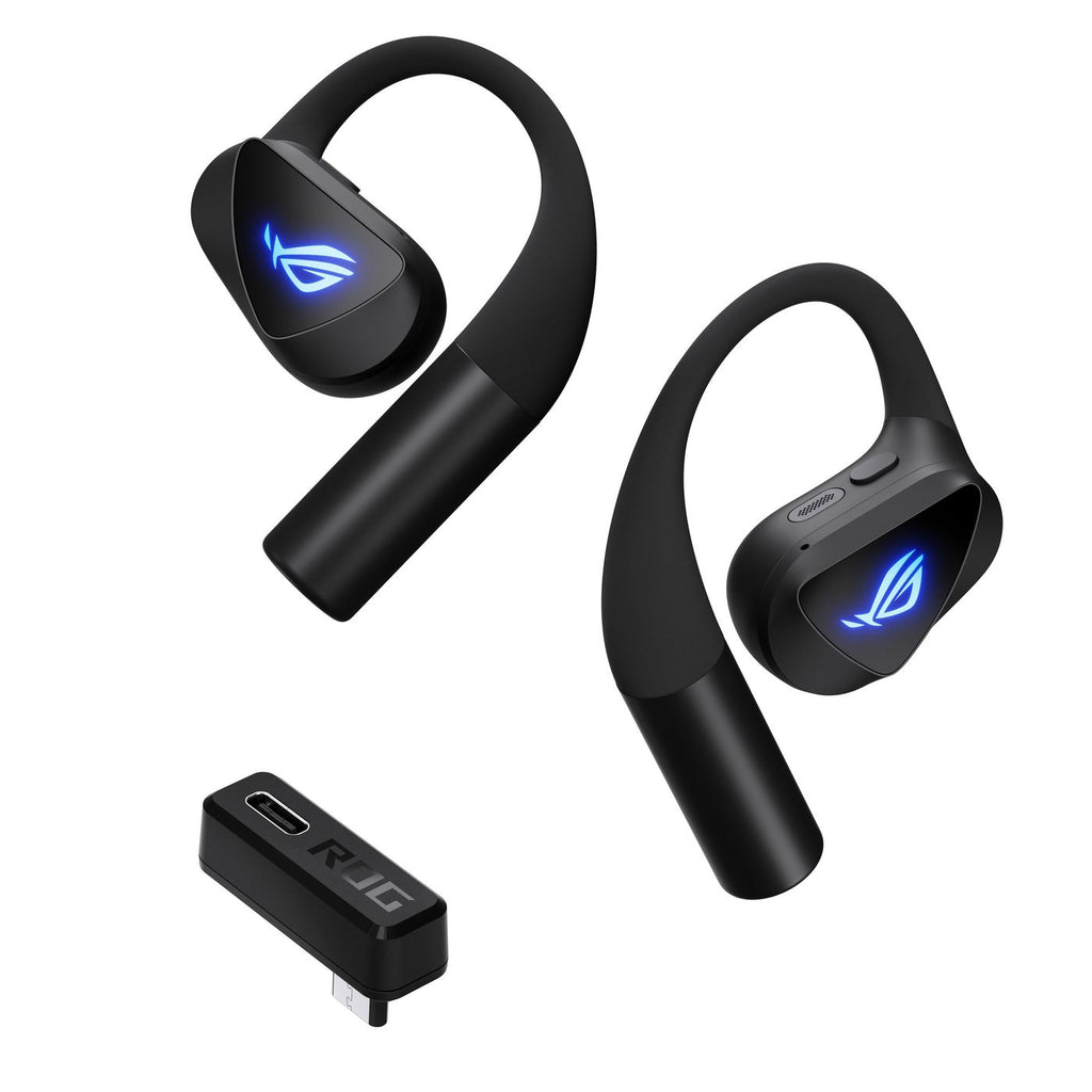 ASUS ROG Cetra Open Wireless Auriculares True Wireless Stereo (TWS) gancho de oreja Juego Bluetooth Negro