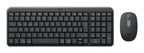 Logitech MK250 teclado Ratón incluido Universal RF Wireless + Bluetooth QWERTZ Alemán Grafito