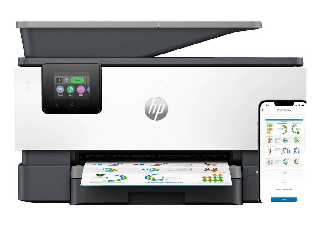 HP OfficeJet Pro 9120e AiO Printer Inyección de tinta térmica A4 4800 x 1200 DPI 22 ppm Wifi