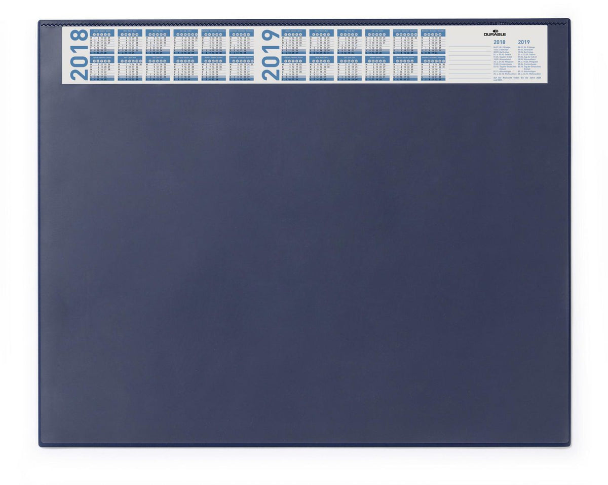 Durable 720407 Desk Pad Navy 7204-07