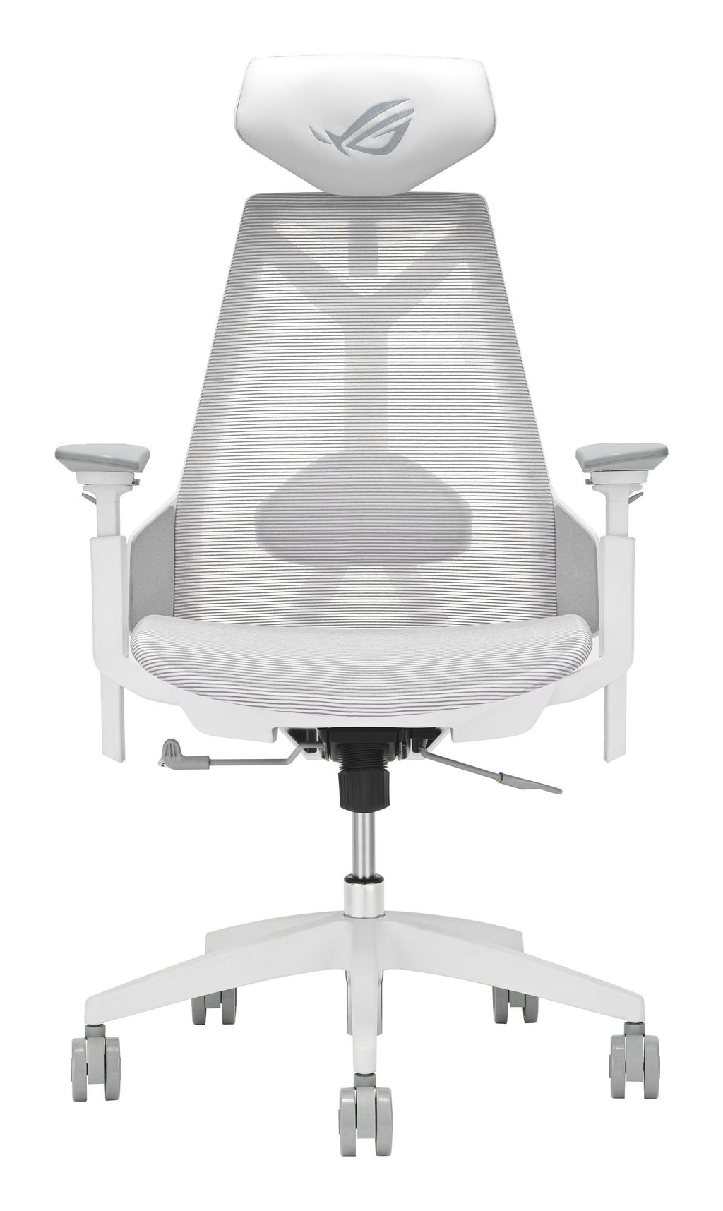 ASUS ROG Destrier Ergo Core White Silla para videojuegos de PC Asiento de malla Blanco