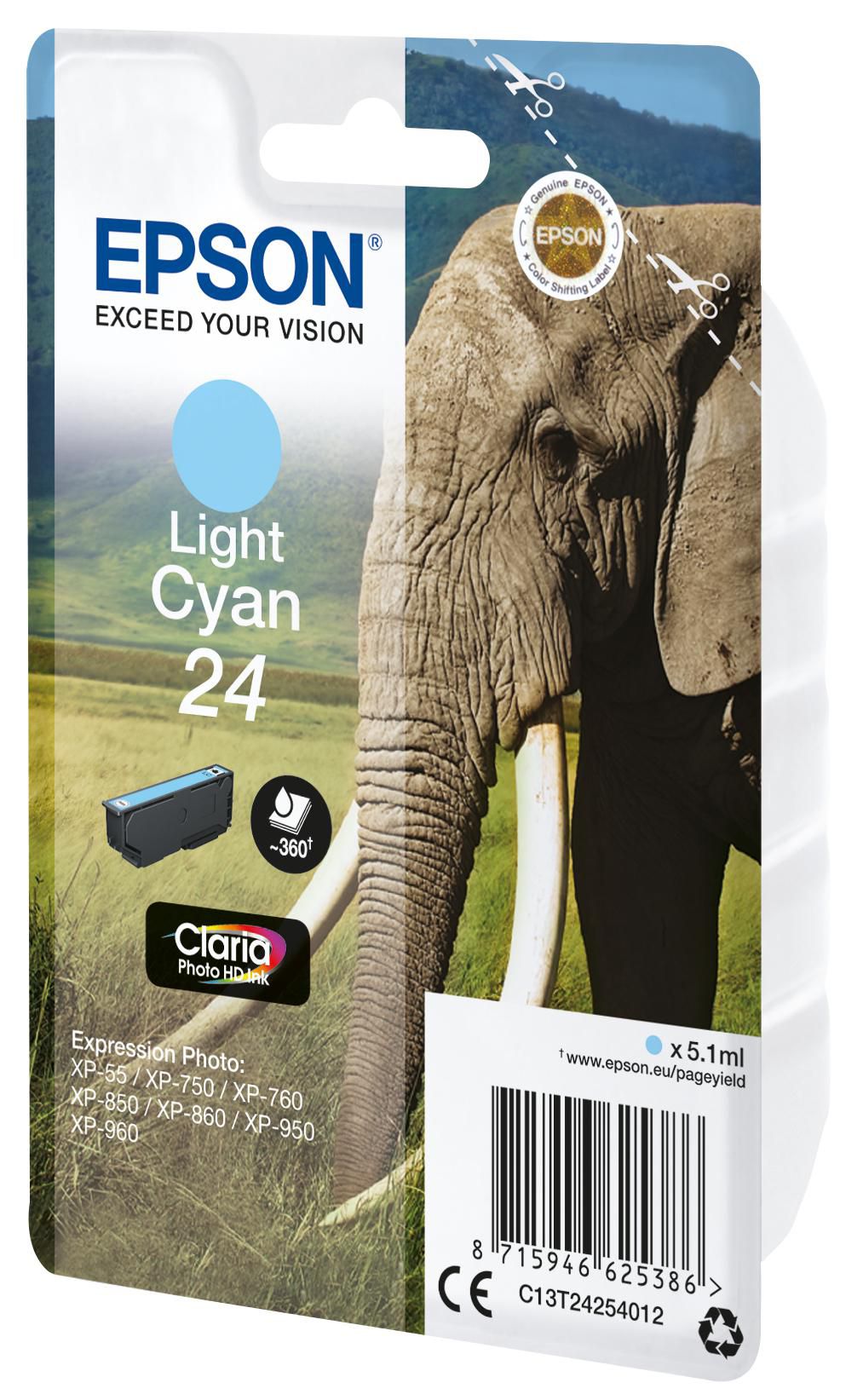 Epson Elephant C13T24254022 cartucho de tinta 1 pieza(s) Original Rendimiento estándar