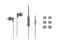 Lenovo 110 Analog Auriculares Alámbrico Dentro de oído Llamadas/Música Gris
