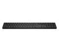 HP 450 BLK Programmable Wireless Keyboard teclado RF inalámbrica + USB Negro