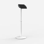 Capture Height Adjustable Tablet Floor Stand (White) Blanco