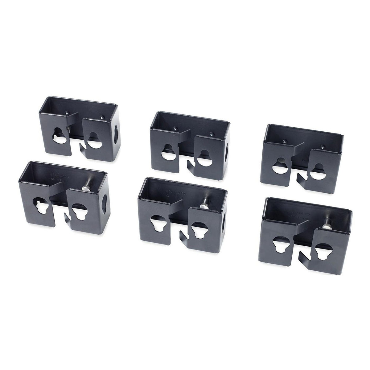 APC AR7710 Cable Containment Brackets Negro