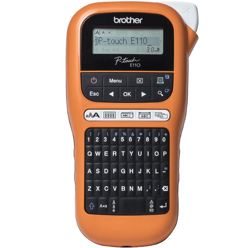 Brother PTE110VPYP1 impresora de etiquetas 180 x 180 DPI 20 mm/s TZe QWERTY