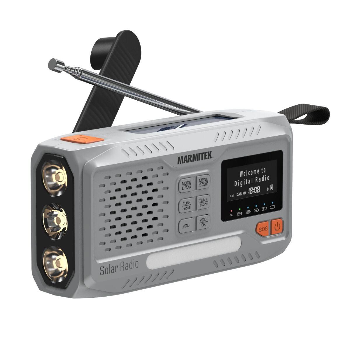 Marmitek 25008643 radio Portátil Analógico y digital Gris claro