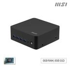 MSI Cubi Z AI 8M-004BEU USFF Negro 8945HS AMD SoC 5,2 GHz Altavoces incorporados