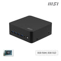 MSI Cubi AI 8M-008BEU USFF Negro 8645HS AMD SoC 5 GHz Altavoces incorporados