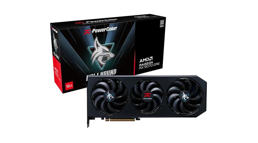 PowerColor Hellhound Amd Radeon Rx 9070 RX9070GRE 12G-L/OC