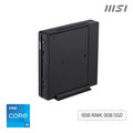 MSI PRO DP10 A14MG-004BEU PC/estación de trabajo barebone 1,1 l tamaño PC Negro i5-14400 Intel® SoC LGA 1700 4,7 GHz