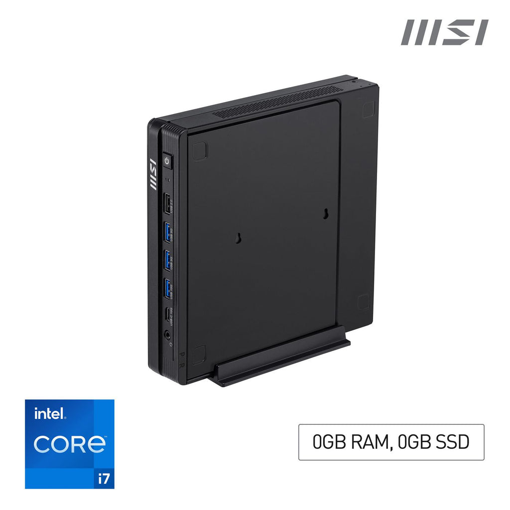 MSI PRO DP10 A14MG-001BEU PC/estación de trabajo barebone 1,1 l tamaño PC Negro i7-14700 Intel® SoC LGA 1700 5,4 GHz