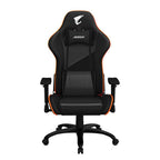 GIGABYTE AGC310 Silla para videojuegos de PC Asiento acolchado Negro, Naranja