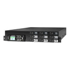 APC NetShelter Rack PDU Advanced Switched, 2U, 3 Phase, 415V, 41.4kVA 60A, 18 Outlets unidad de distribución de energía (PDU) 18 salidas AC Negro