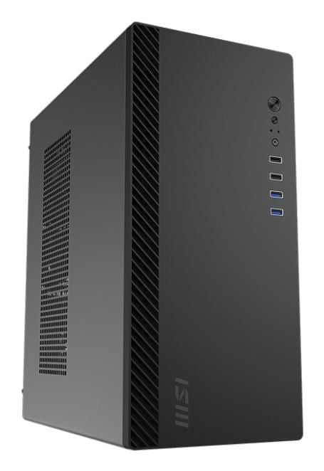 MSI PRO SHIELD M100P carcasa de ordenador Midi Tower Negro