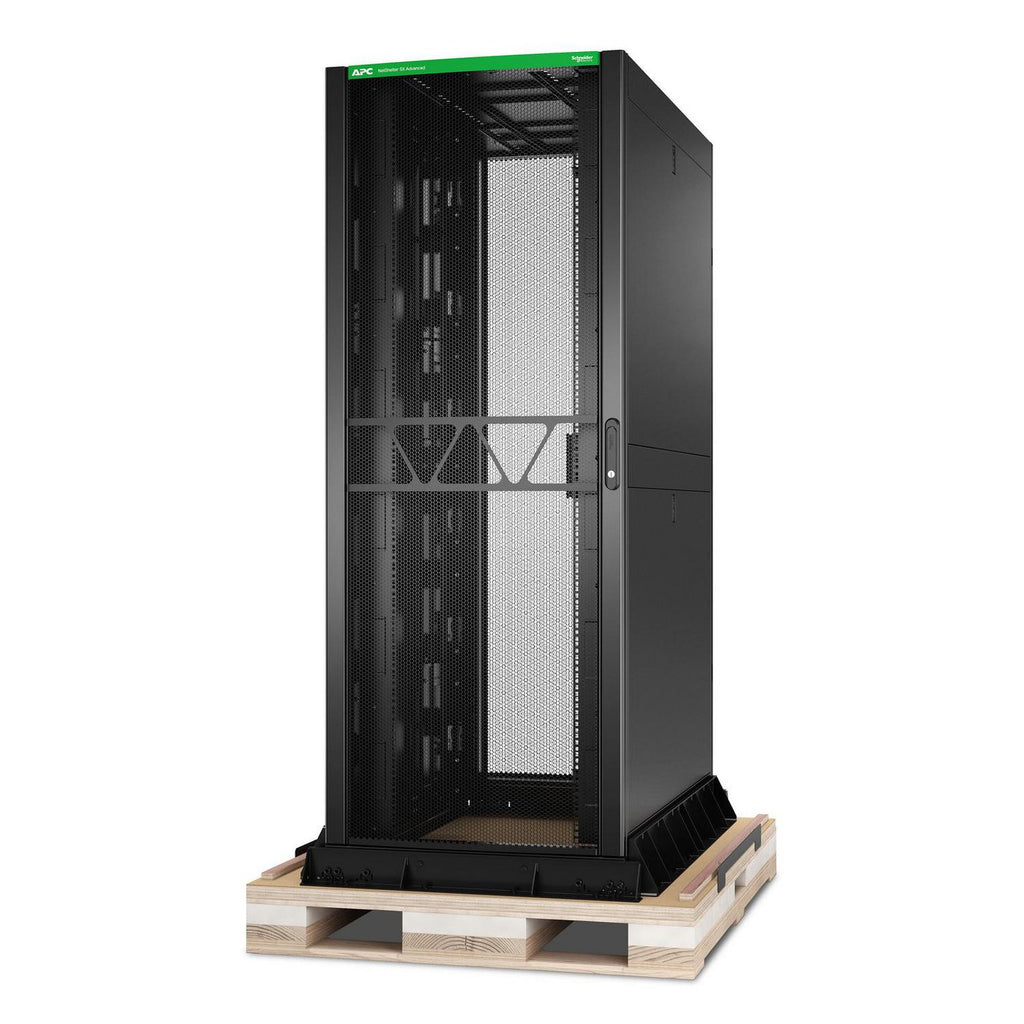 APC NetShelter SX Advanced Rack ,42U 750mm 1295mm, with shock package, Black Rack o bastidor independiente Negro