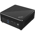 MSI Cubi N ADL S-078EU Intel® N N100 4 GB DDR4-SDRAM 128 GB SSD Windows 11 Pro Mini PC Negro